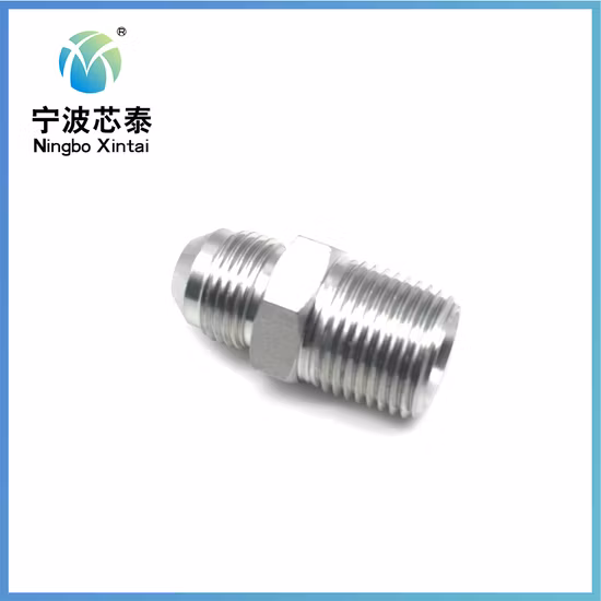OEM China Price Factory Ningbo Hydraulic System Hose Fittings and Couplings Adapters Carbon Steel Hydraulic Two