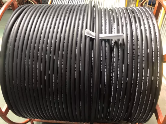 Flexible Rubber Hydraulic Hose En853 1sn 2sn Made in China with High Quality Hydraulic Parts