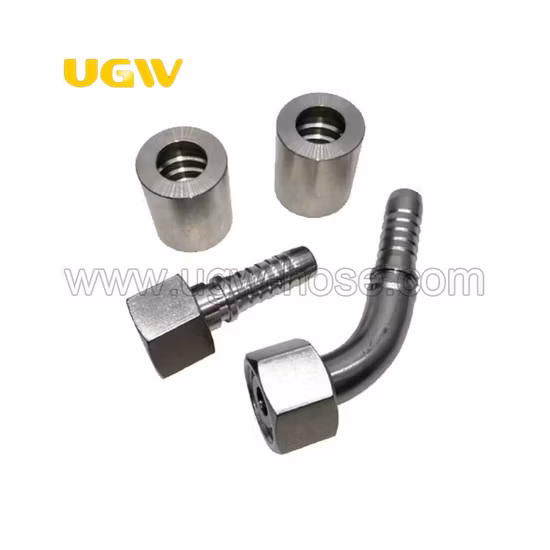 22611d Bsp Female 60degree Cone Double Hexagon Hydraulic Hose Fitting